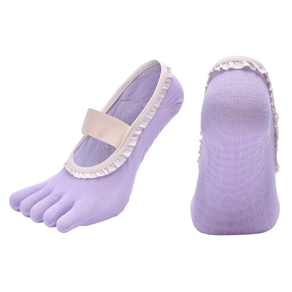 Pilates Yoga Class - Calzini Yoga Antiscivolo Creativi in Cotone