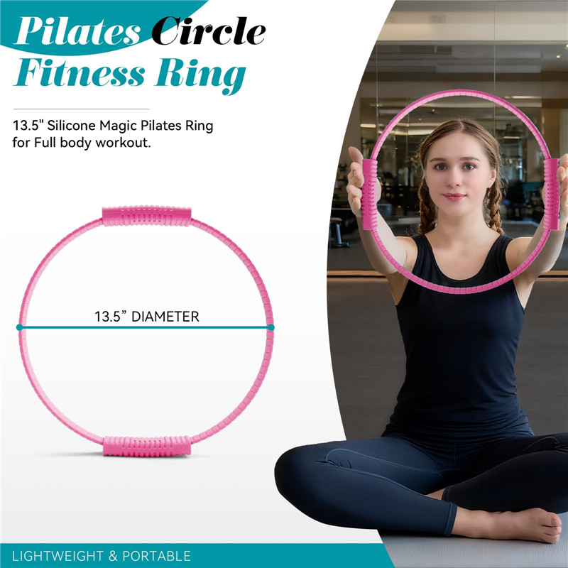 Pilates Ring Magic - Anello Yoga in Silicone Ecologico con