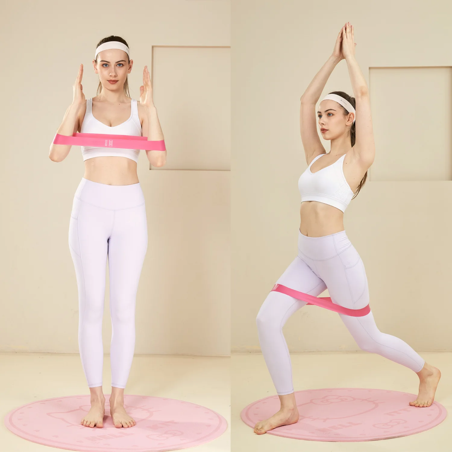 Fasce elastiche di resistenza  - Pilates And Yoga Difference recensione e prezzo