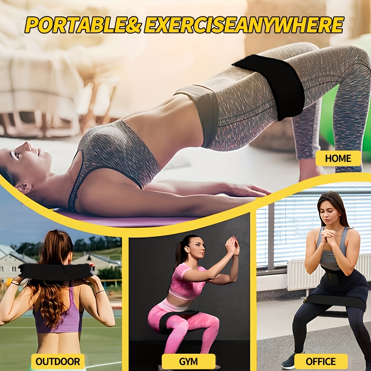 Set di 3 Fasce Elastiche di Re - Pilates Yoga Kit recensione e prezzo
