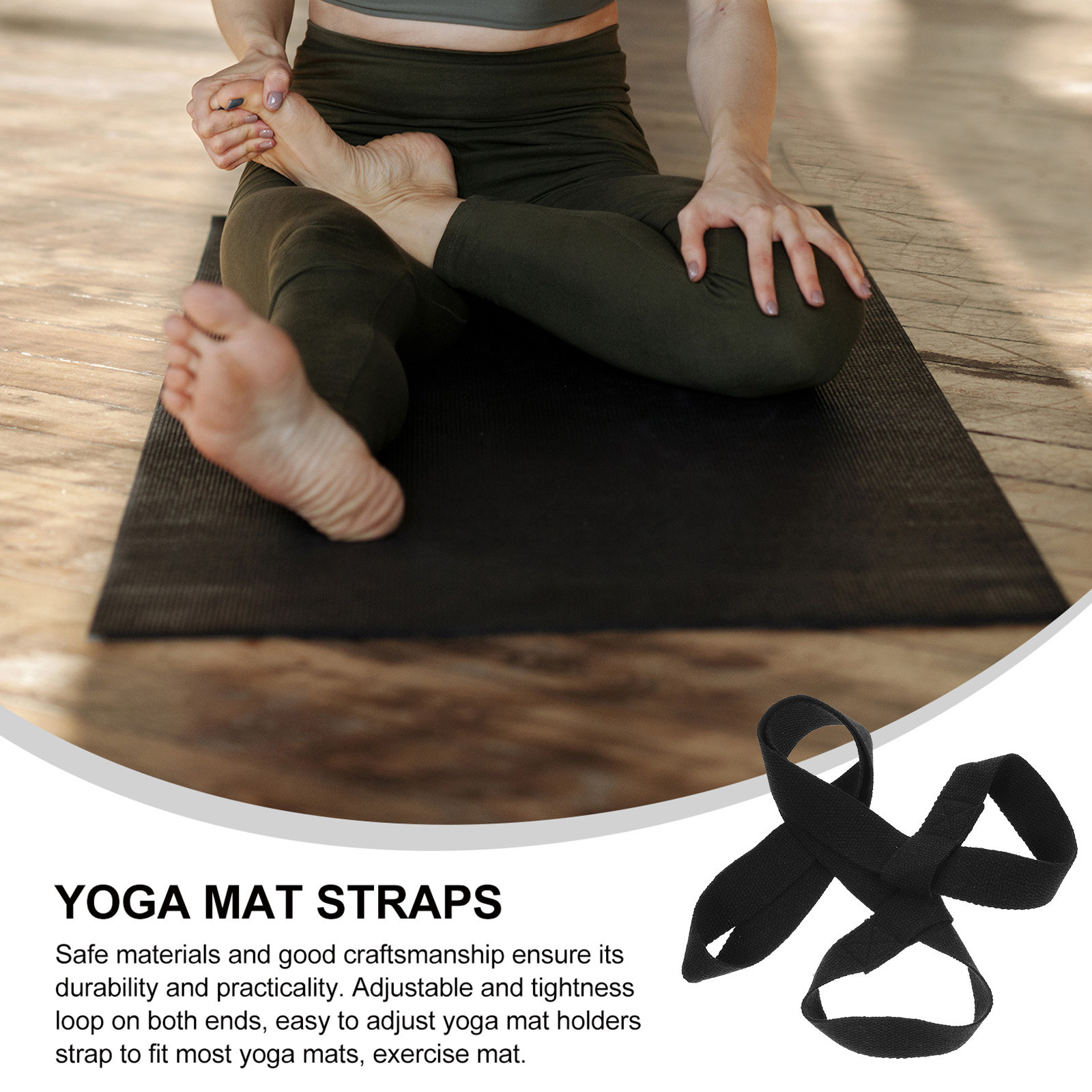 2 Pezzi Cinghia per Tappetino  - Pilates Yoga Class recensione e prezzo