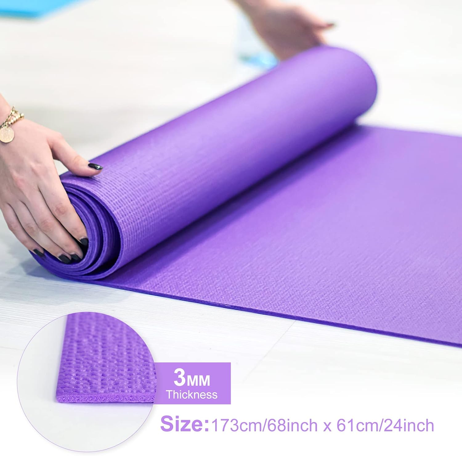 Tappetini Yoga Sottili da 3 mm - Pilates Yoga Class recensione e prezzo